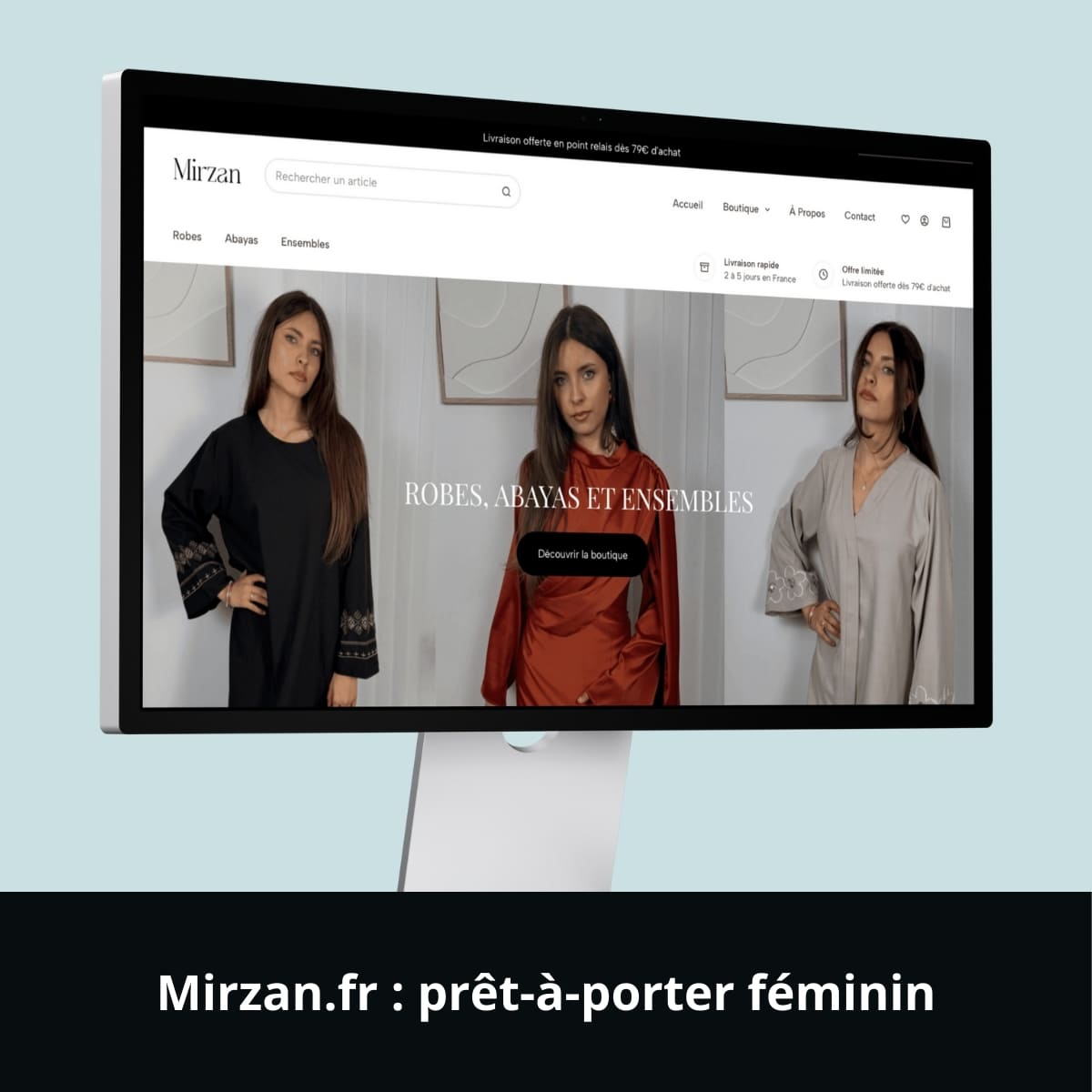 Mirzan.fr&nbsp;: prêt-à-porter féminin