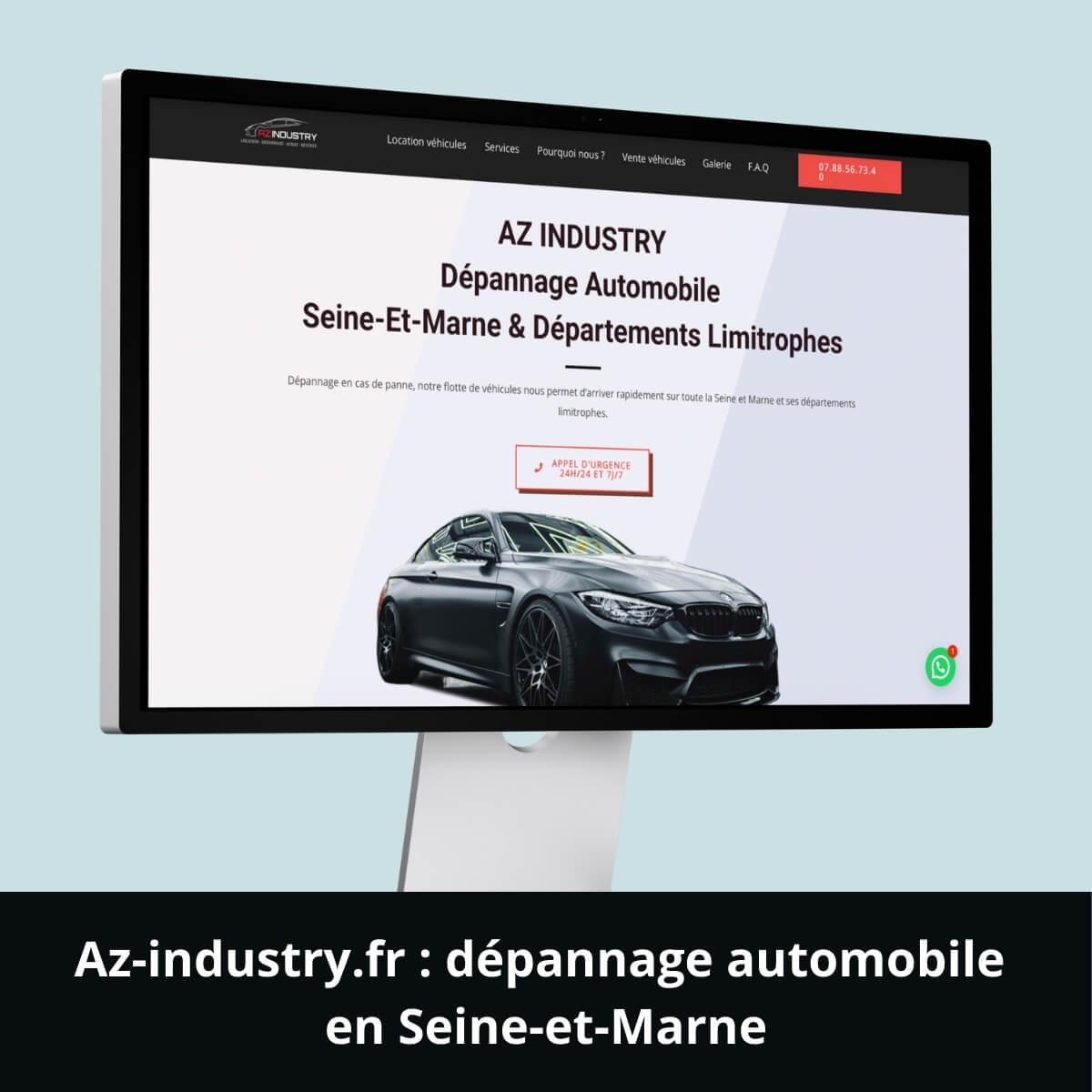 Az-industry.fr&nbsp;: dépannage automobile en Seine-et-Marne