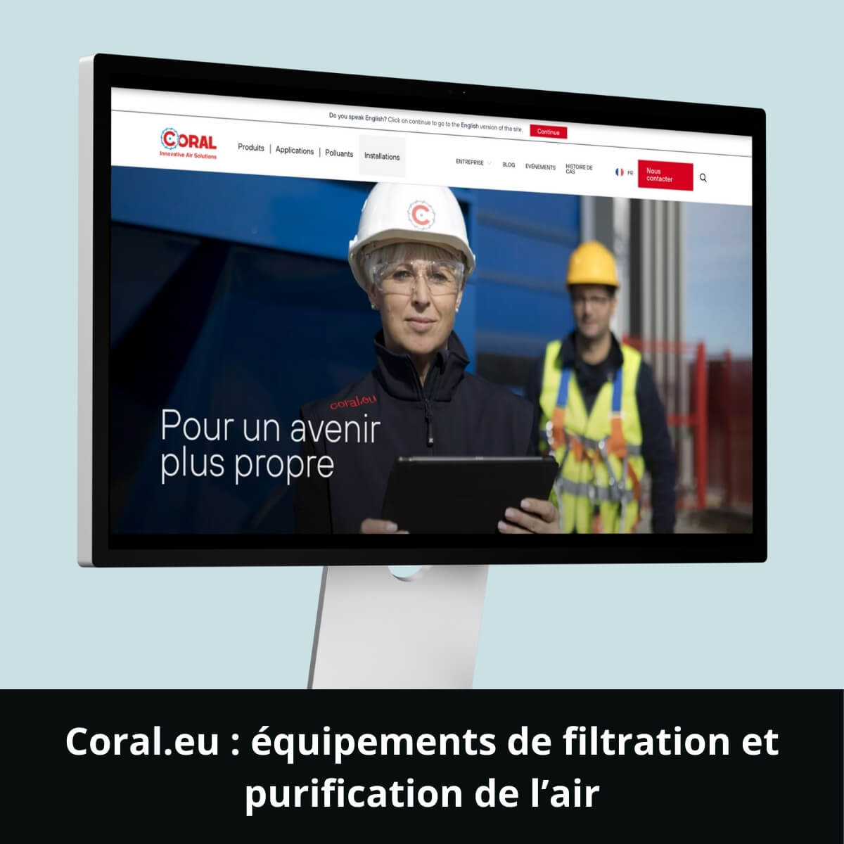 Coral.eu&nbsp;: équipements de filtration et purification de l’air