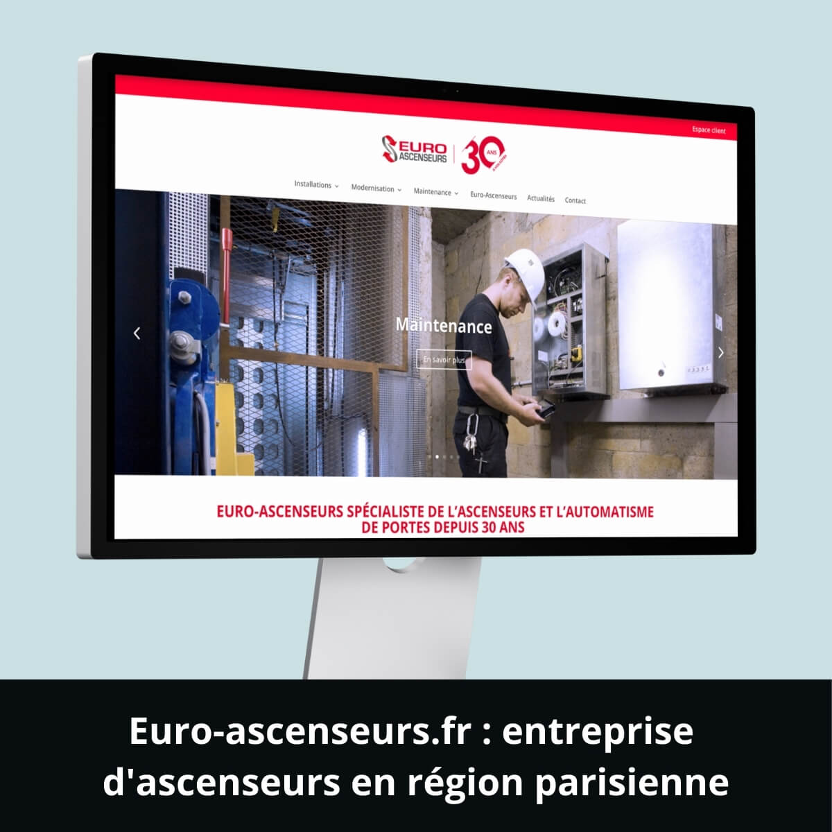 Euro-ascenseurs.fr&nbsp;: entreprise d'ascenseurs en région parisienne