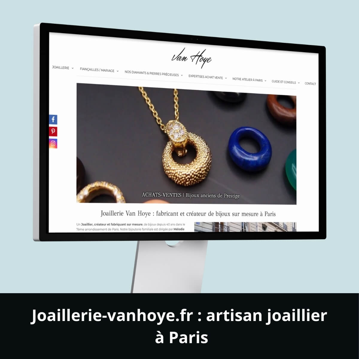 Joaillerie-vanhoye.fr&nbsp;: artisan joaillier à Paris