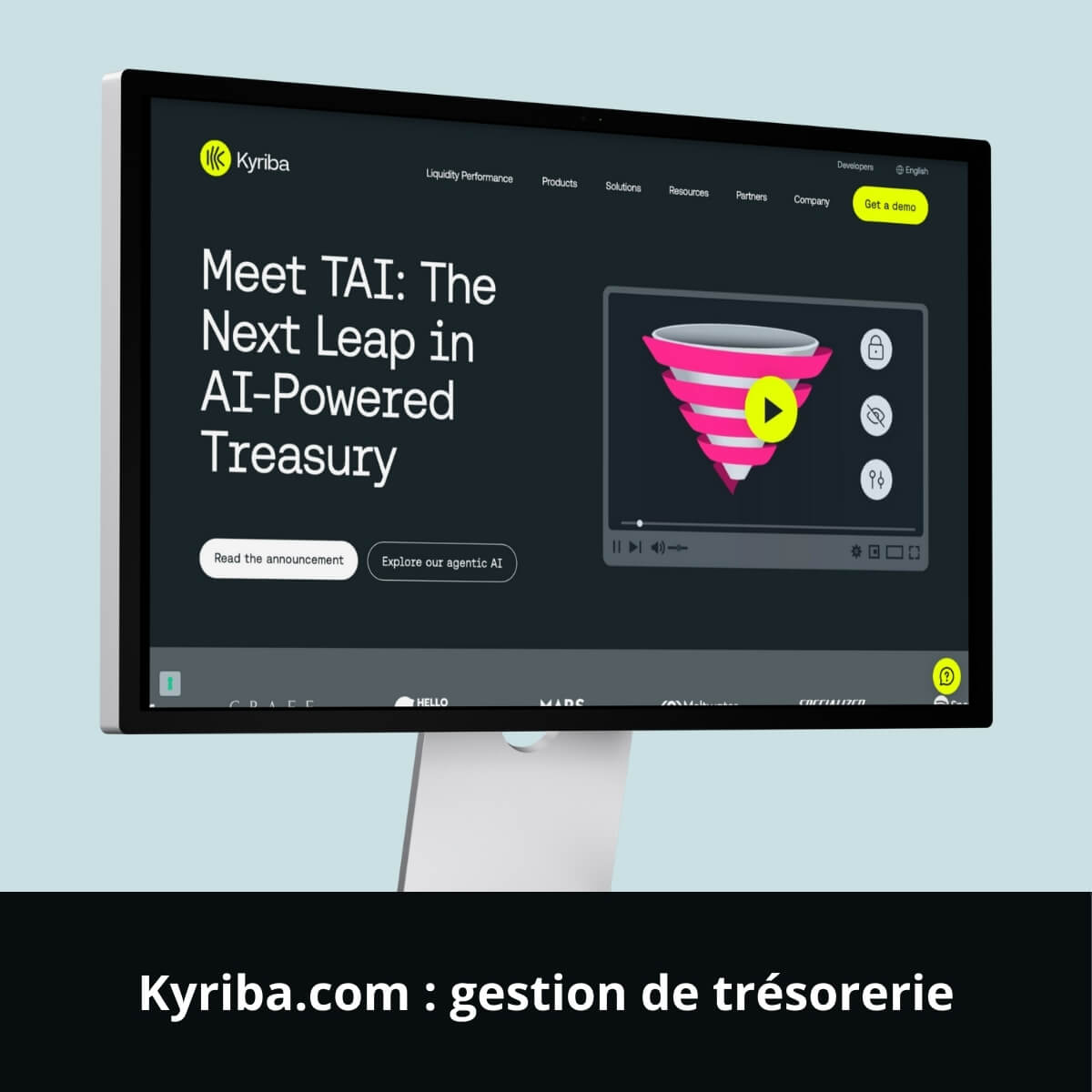 Kyriba.com&nbsp;: gestion de trésorerie