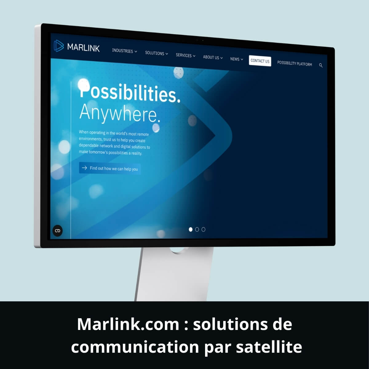Marlink.com&nbsp;: solutions de communication par satellite