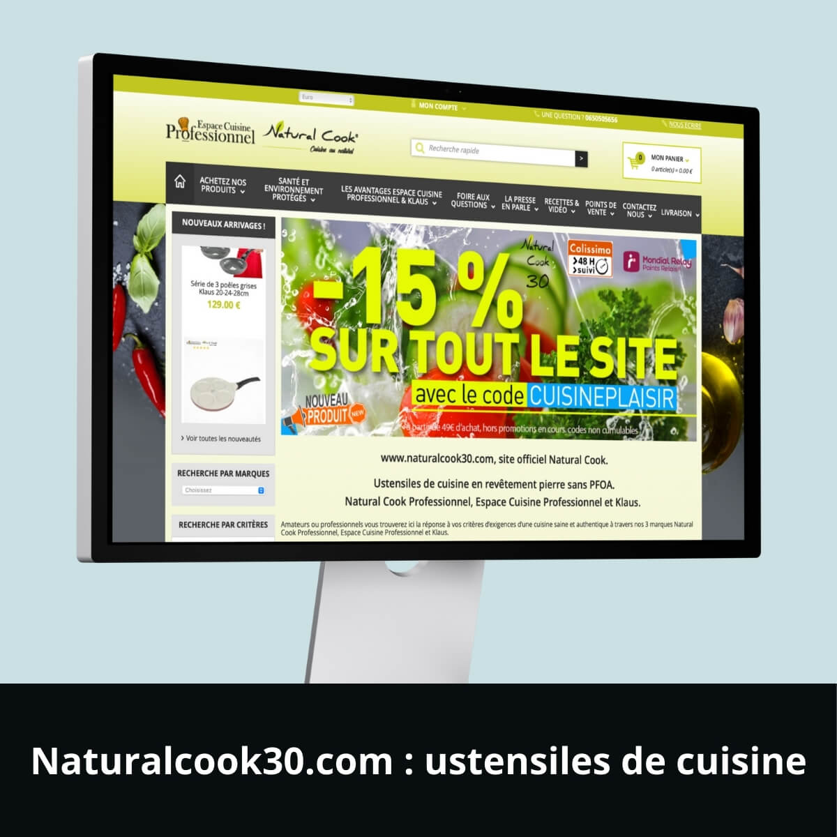 Naturalcook30.com&nbsp;: ustensiles de cuisine