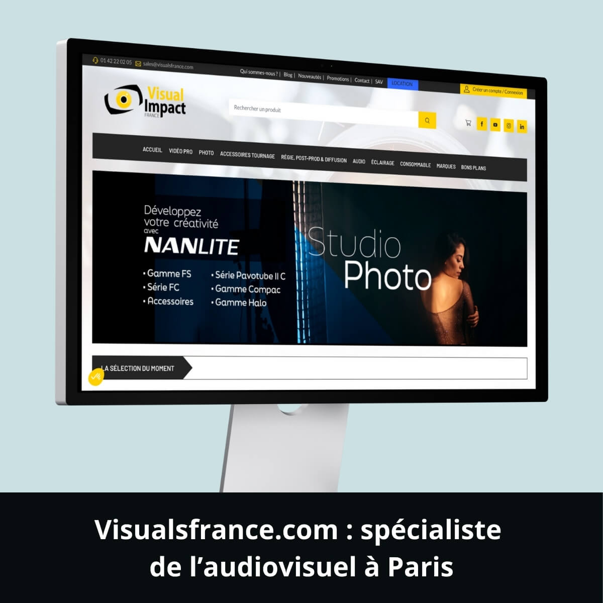 Visualsfrance.com&nbsp;: spécialiste de l’audiovisuel à Paris