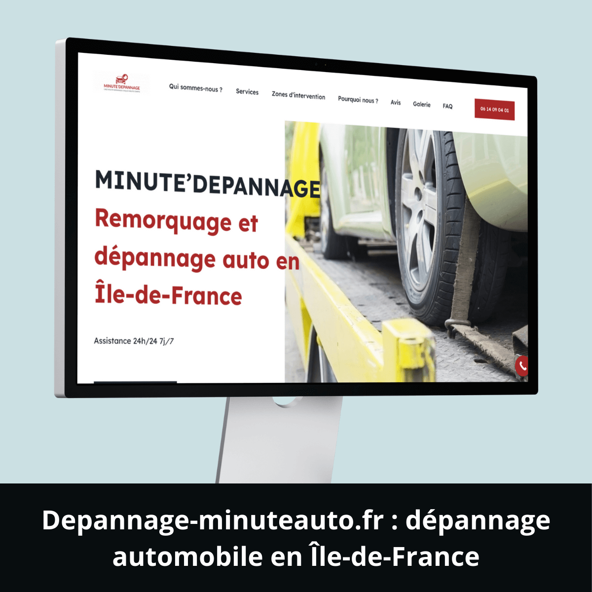 Depannage-minuteauto.fr&nbsp;: dépannage automobile en Île-de-France