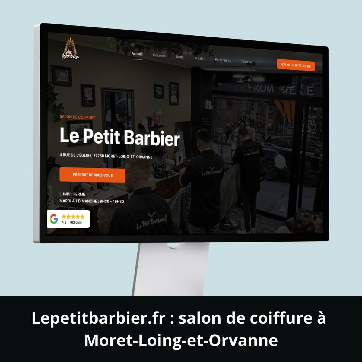 Lepetitbarbier.fr&nbsp;: salon de coiffure à Moret-Loing-et-Orvanne